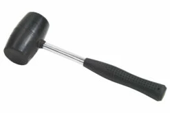 Easy Camp Mallet Rubber/Staal, Zwart