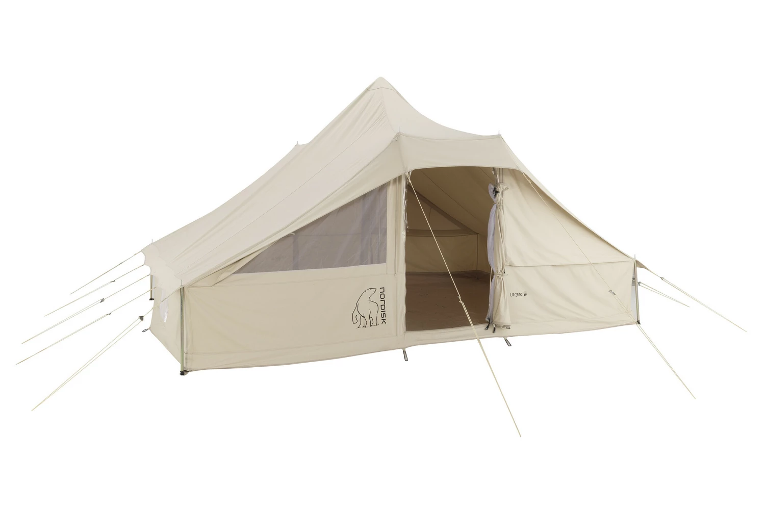 Nordisk Utgard 13.2 M² Tent Technisch Katoen, Beige 3 Nordisk Utgard 13.2 M² Tent Technisch Katoen, Beige