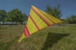 Bent Canvas Allover Set Caraïbisch Gebied, Groen/rood