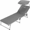 Brunner Malibu Zonnebed, Grijs -CAMPZ Winkels brunner malibu sonnenliege grau 1