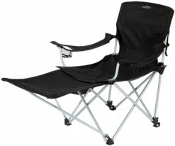 CAMPZ Akita Chair ST Lounger, Zwart