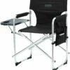 CAMPZ Aluminium Bestuurdersstoel, Zwart/grijs -CAMPZ Winkels campz aluminium directors chair black grey 1
