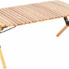 CAMPZ Beukenhouten Uitrolbare Tafel 100x60x45cm, Bruin -CAMPZ Winkels campz beech wood folding table 100x60x45cm brown 1