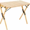 CAMPZ Beukenhouten Uitrolbare Tafel 90x60x70cm, Bruin -CAMPZ Winkels campz beech wood folding table 90x60x70cm brown 1