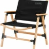 CAMPZ Comfort Vouwstoel Van Beukenhout, Zwart/bruin -CAMPZ Winkels campz comfort beech wood folding chair grey brown 1
