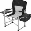 CAMPZ Bestuurdersstoel, Zwart/grijs -CAMPZ Winkels campz directors chair black grey 1