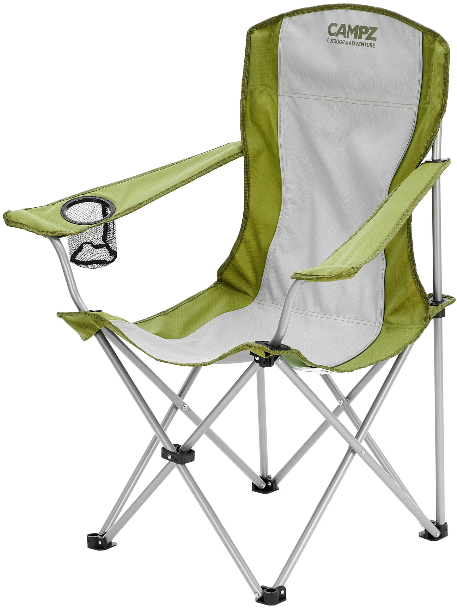 CAMPZ Vouwstoel, Olijf/grijs 3 CAMPZ Vouwstoel, Olijf/grijs