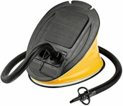 CAMPZ Voetpomp 6l, Geel/zwart