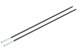 CAMPZ Glasvezel Tentstok Met Huls 8mm X 0,55m, Zwart