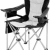 CAMPZ Kobe Chair ST Deluxe, Zwart -CAMPZ Winkels campz kobe st deluxe chair black grey 1
