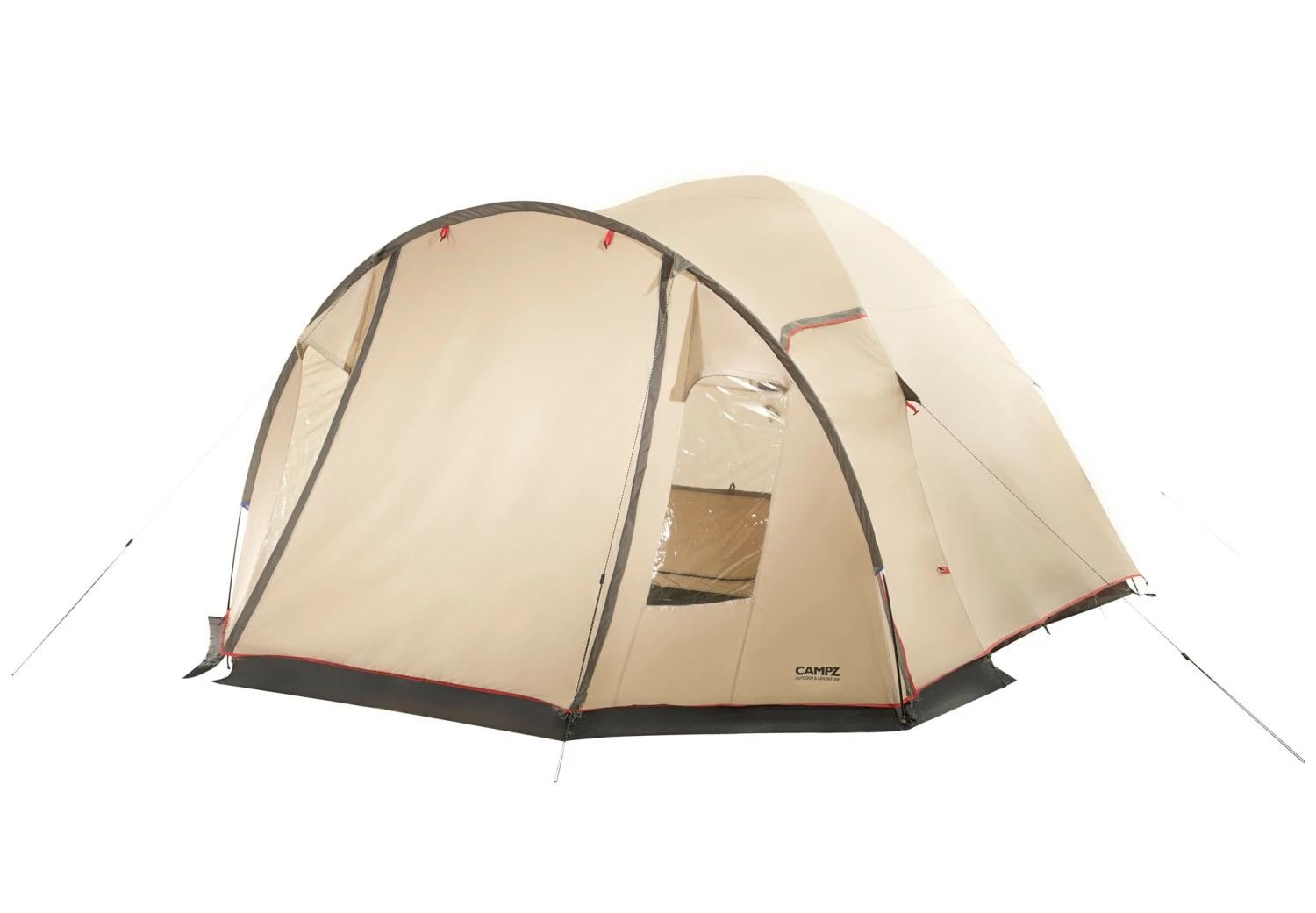 CAMPZ Lakeland 4P Tent, Beige 3 CAMPZ Lakeland 4P Tent, Beige