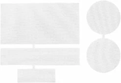 CAMPZ Nylon Reparatie Patches 5 Stuks, Wit