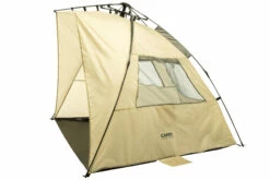 CAMPZ OT UV 50+ Zonnescherm Trapezium, Beige/grijs