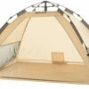 CAMPZ OT UV 50+ Zonneschuilplaats Rechthoekig, Beige/grijs