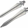CAMPZ Universele Tentharingen 30 Cm 2-delige Set, Zilver -CAMPZ Winkels campz universal zeltheringe 30cm 2er set silber 1