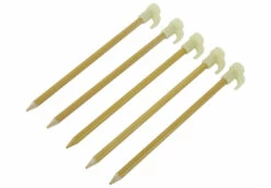 CAMPZ Tentharing 20cm Fosforescerend Plastic Hoofd, Geel