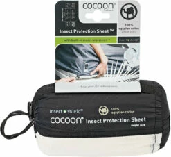 Cocoon Insect Protection Sheet Single, Wit