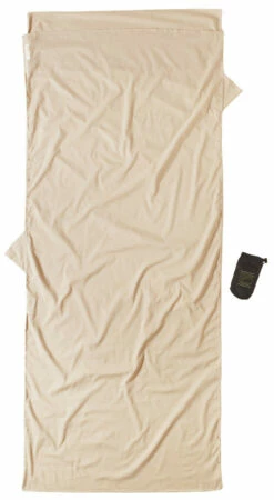 Cocoon Insect Shield Line TravelSheet Egyptisch Katoen, Beige