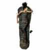 Cocoon MummyLiner Zijde, Zwart/blauw 2 Cocoon MummyLiner Zijde, Zwart/blauw -CAMPZ Winkels cocoon mummyliner inlet silk african night 1