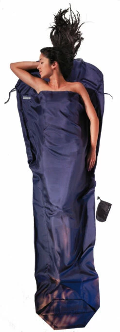 Cocoon MummyLiner Ripstop Zijde, Blauw