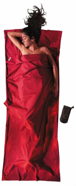Cocoon TravelSheet Katoen, Rood