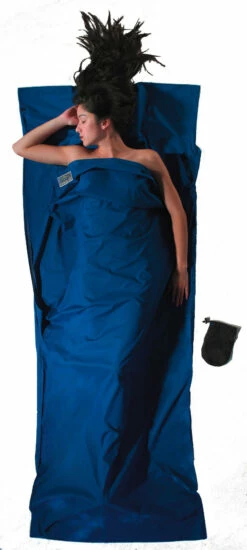 Cocoon TravelSheet Katoen, Blauw