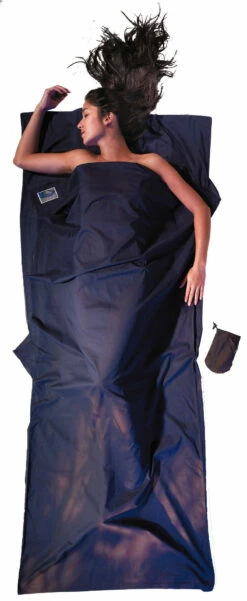 Cocoon TravelSheet Egyptisch Katoen, Blauw/violet