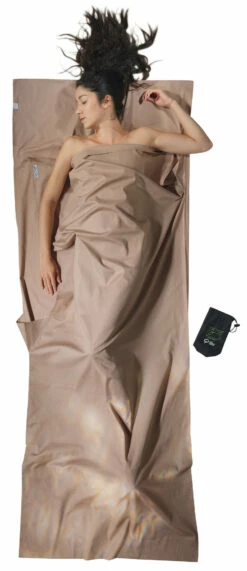 Cocoon TravelSheet Organisch Katoen, Bruin