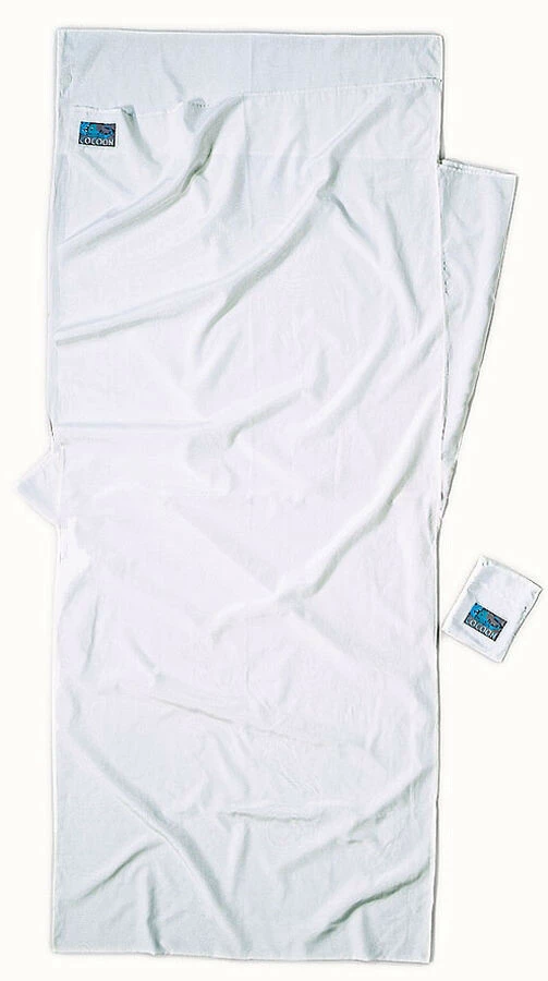 Cocoon TravelSheet Zijde Katoen, Wit 3 Cocoon TravelSheet Zijde Katoen, Wit