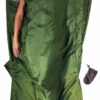 Cocoon TravelSheet Zijde, Olijf -CAMPZ Winkels cocoon travelsheet silk dark olive green 1