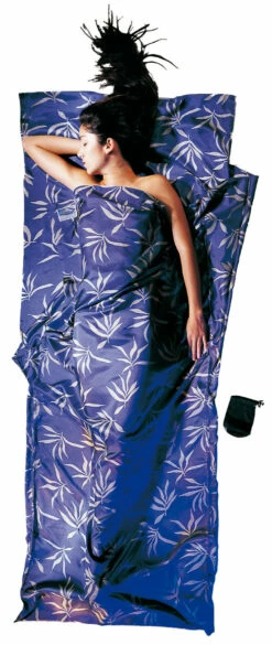 Cocoon TravelSheet Zijde, Blauw