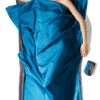 Cocoon TravelSheet Zijde, Blauw/grijs -CAMPZ Winkels cocoon travelsheet silk rhino cornflower 1