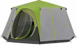 Coleman Cortes Octagon Tent 8 Personen, Grijs/geel