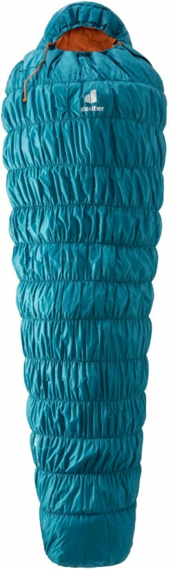 Deuter Exosphere -10° SL Sleeping Bag Women, Turquoise/oranje