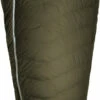 Grüezi-Bag Biopod DownWool Ice CompostAble Slaapzak, Olijf -CAMPZ Winkels grueezi bag biopod downwool ice compostable sleeping bag moss green 1