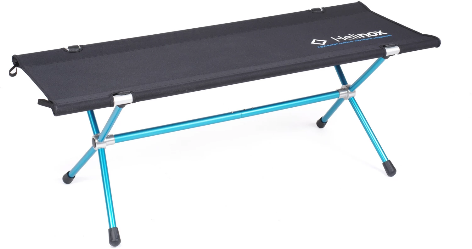 Helinox Bench Veldbed, Zwart/blauw 3 Helinox Bench Veldbed, Zwart/blauw