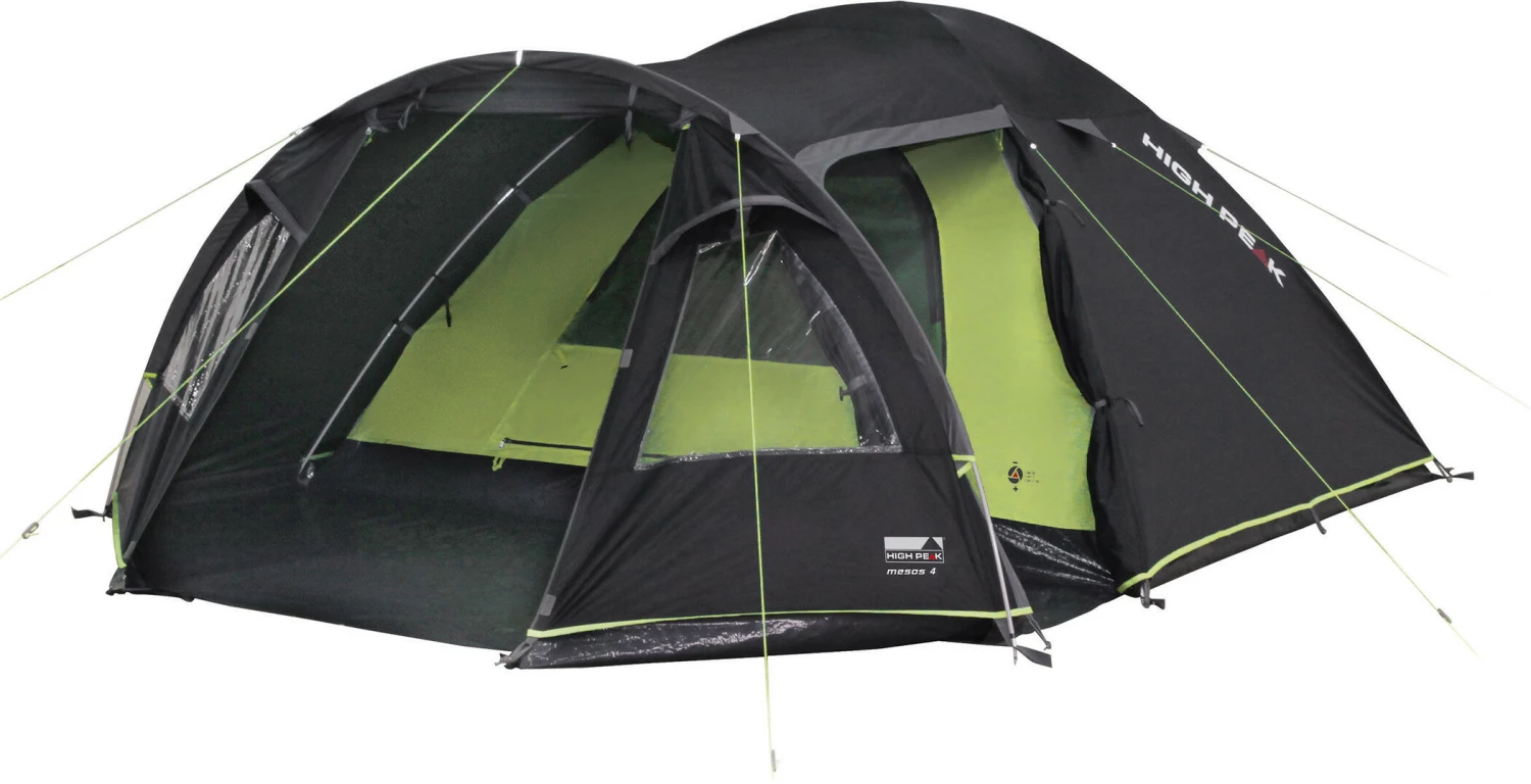 High Peak Mesos 4 Tent, Zwart 3 High Peak Mesos 4 Tent, Zwart