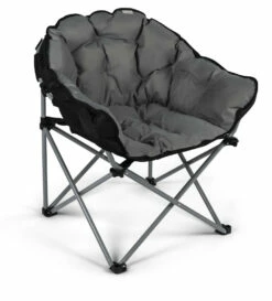 Kampa Kuipstoel XL, Grijs/zwart