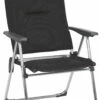 Lafuma Mobilier Alu Cham Campingstoel Air Comfort, Zwart -CAMPZ Winkels lafuma mobilier alu cham campingstuhl air comfort alu brut acier 1