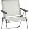 Lafuma Mobilier Alu Cham XL Campingstoel Met Cannage Phifertex, Beige -CAMPZ Winkels lafuma mobilier alu cham xl camping chair with cannage phifertex seigle ii alu brut 1
