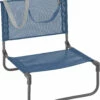 Lafuma Mobilier CB Beach Chair With Cannage Phifertex, Blauw/grijs