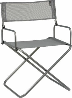 Lafuma Mobilier FGX XL Camping Armstoel Texplast, Grijs