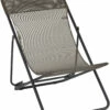 Lafuma Mobilier Maxi Transat Klapstoel Met Cannage Phifertex, Grijs 2 Lafuma Mobilier Maxi Transat Klapstoel Met Cannage Phifertex, Grijs -CAMPZ Winkels lafuma mobilier maxi transat liegestuhl batyline graphite 1