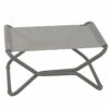 Lafuma Mobilier Next Voetenbankje Met Cannage Phifertex, Grijs -CAMPZ Winkels lafuma mobilier next fussauflage batyline terre 1