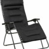 Lafuma Mobilier RSX Clip XL AC Relax Chair, Zwart -CAMPZ Winkels lafuma mobilier rsx clip xl ac relax chair acier 1