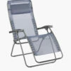 Lafuma Mobilier RSXA Clip Relax Stoel Batyline, Blauw/grijs