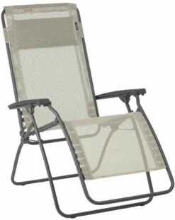 Lafuma Mobilier RSXA Clip XL Relax Chair Batyline, Beige/grijs