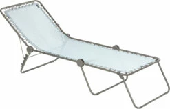 Lafuma Mobilier Siesta L Lounger Batyline With Cannage Phifertex, Blauw