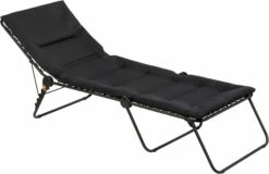 Lafuma Mobilier Siesta L Zonnebed Air Comfort, Zwart