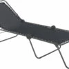 Lafuma Mobilier Siesta L Lounger Batyline With Cannage Phifertex, Zwart